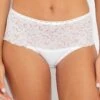 Braguita De Encaje Maxi Cour Croisé Femenina 'Playtex' - Blanco -Zalaris Tienda braguita de encaje maxi cour croise femenina playtex blanco yx845 2 frb1