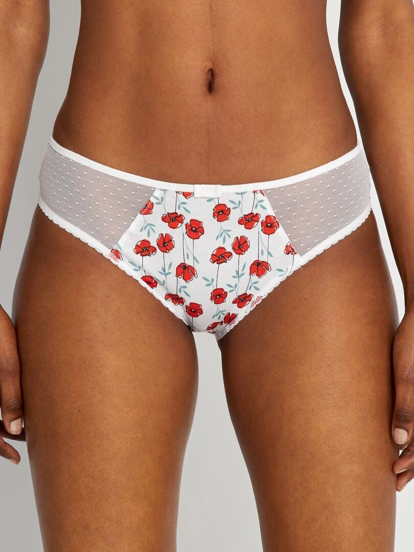 Braguita 'DIM' Generous Algodón Bio - BEIGE 3 Braguita 'DIM' Generous Algodón Bio - BEIGE