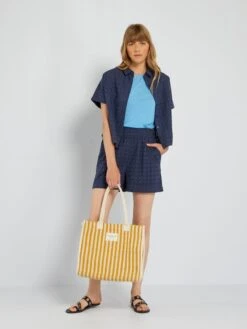 Camisa Con Bordado - Azul Oscuro -Zalaris Tienda camisa con bordado azul oscuro acw56 6 frb4