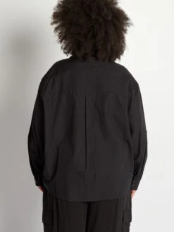 Camisa De Popelina - Negro -Zalaris Tienda camisa de popelina negro ayd15 2 frb3