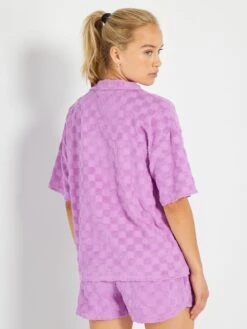 Camisa De Rizo - Rosa Iris -Zalaris Tienda camisa de rizo rosa iris anb36 2 frb3