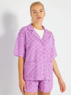 Camisa De Rizo - Rosa Iris -Zalaris Tienda camisa de rizo rosa iris anb36 2 frb4