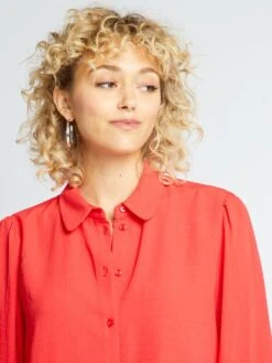 Camisa Gruesa 'JDY' - ROSA -Zalaris Tienda camisa gruesa jdy rosa amw32 3 frb3