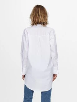 Camisa Larga 'JDY' - Blanco -Zalaris Tienda camisa larga jdy blanco zq390 2 frb3