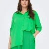 Camisa Larga 'Only' - VERDE -Zalaris Tienda camisa larga only verde add09 1 frb1