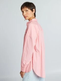 Camisa Lisa De Popelina - PONI ROSA -Zalaris Tienda camisa lisa de popelina poni rosa yz369 12 frb4