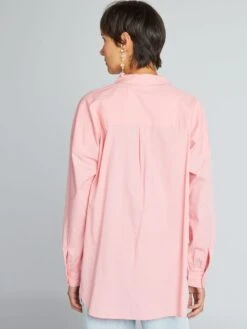 Camisa Lisa De Popelina - PONI ROSA -Zalaris Tienda camisa lisa de popelina poni rosa yz369 12 frb5