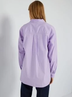 Camisa Lisa De Popelina - PURPURA -Zalaris Tienda camisa lisa de popelina purpura yz369 11 frb3