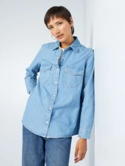 Camisa Vaquera - DOBLE_STO -Zalaris Tienda camisa vaquera doblesto aii52 2 frb6