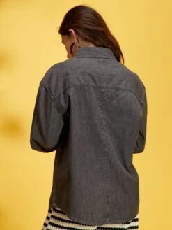 Camisa Vaquera - GRIS -Zalaris Tienda camisa vaquera gris aac60 3 frb5