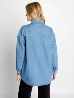 Camisa Vaquera Premamá - DOBLE_STO -Zalaris Tienda camisa vaquera premama doblesto anp21 1 frb3