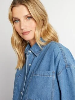 Camisa Vaquera Premamá - DOBLE_STO -Zalaris Tienda camisa vaquera premama doblesto anp21 1 frb4