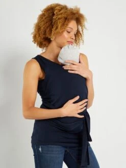 Camiseta Canguro - Azul