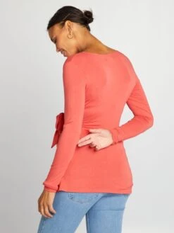 Camiseta Con Cuello Cruzado - CANGREJO ROJO -Zalaris Tienda camiseta con cuello cruzado cangrejo rojo ala71 4 frb3