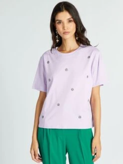 Camiseta Con Detalles - ÁCIDO PÚRPURA -Zalaris Tienda camiseta con detalles acido purpura asm61 2 frb5
