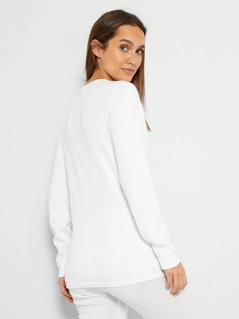 Camiseta 'Damart' - Blanco 4 Camiseta 'Damart' - Blanco - Imagen 2