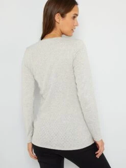 Camiseta 'Damart' - Gris -Zalaris Tienda camiseta damart gris yk714 2 frb4