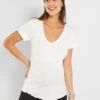 Camiseta De Canalé Premamá - Blanco -Zalaris Tienda camiseta de canale premama blanco zo392 6 frb1
