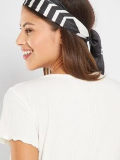 Camiseta De Canalé Premamá - Blanco -Zalaris Tienda camiseta de canale premama blanco zo392 6 frb4