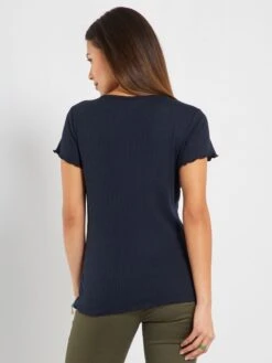 Camiseta De Canalé Premamá - SAVIA AZUL -Zalaris Tienda camiseta de canale premama savia azul zo392 4 frb3