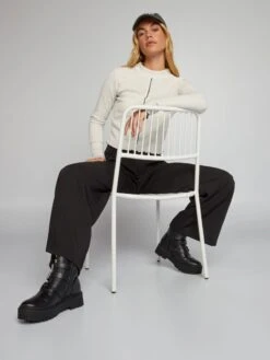 Camiseta De Cuello Alto - AS BEIGE -Zalaris Tienda camiseta de cuello alto as beige bab08 1 frb2