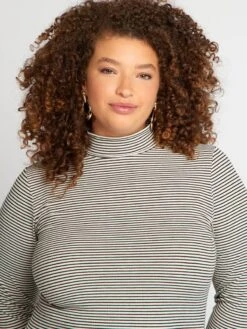 Camiseta De Cuello Alto De Canalé - BLACEGG245 -Zalaris Tienda camiseta de cuello alto de canale blacegg245 ajq31 1 frb4