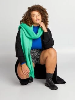 Camiseta De Cuello Alto De Canalé - RED AZUL -Zalaris Tienda camiseta de cuello alto de canale red azul ajq31 2 frb2