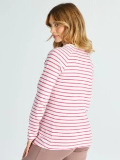 Camiseta De Lactancia A Rayas - RAYAS -Zalaris Tienda camiseta de lactancia a rayas rayas ala70 2 frb4