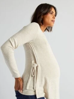 Camiseta De Lactancia - BEIGE -Zalaris Tienda camiseta de lactancia beige akv32 1 frb3