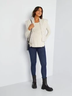 Camiseta De Lactancia - BEIGE -Zalaris Tienda camiseta de lactancia beige akv32 1 frb4