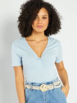 Camiseta De Manga Corta 'JDY' - AZUL