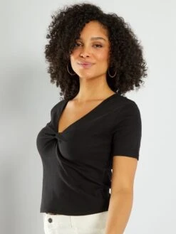 Camiseta De Manga Corta 'JDY' - Negro