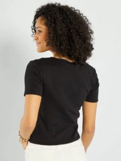 Camiseta De Manga Corta 'JDY' - Negro -Zalaris Tienda camiseta de manga corta jdy negro ais64 1 frb3