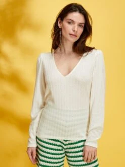 Camiseta De Manga Larga - BLANCO -Zalaris Tienda camiseta de manga larga blanco zq261 2 frb5