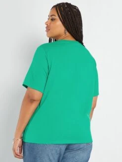 Camiseta De 'Minnie' De Manga Corta - VERDE -Zalaris Tienda camiseta de minnie de manga corta verde aid44 2 frb3