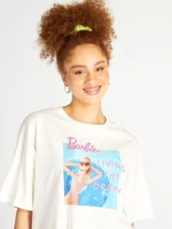 Camiseta De Punto 'Barbie' - Blanco -Zalaris Tienda camiseta de punto barbie blanco ael88 1 frb3