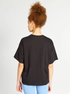 Camiseta De Punto 'Barbie' - Negro -Zalaris Tienda camiseta de punto barbie negro ael88 3 frb4