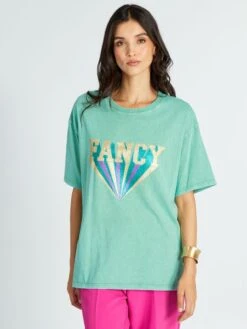 Camiseta De Punto Con Estampado - FANFARRONERÍA -Zalaris Tienda camiseta de punto con estampado fanfarroneria arf03 4 frb5