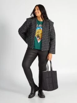 Camiseta De Punto De Manga Corta - VERDE -Zalaris Tienda camiseta de punto de manga corta verde alb02 1 frb2