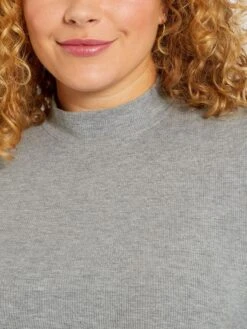 Camiseta De Punto - GRIS -Zalaris Tienda camiseta de punto gris zm135 2 frb4