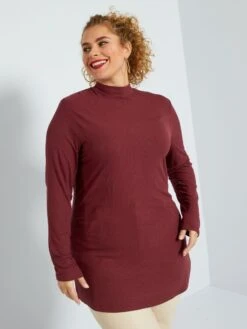 Camiseta De Punto - MARRON