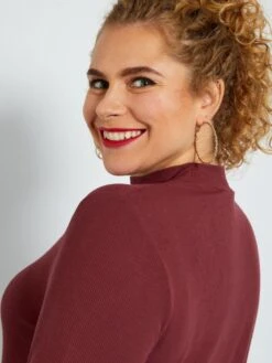 Camiseta De Punto - MARRON -Zalaris Tienda camiseta de punto marron zm135 1 frb5