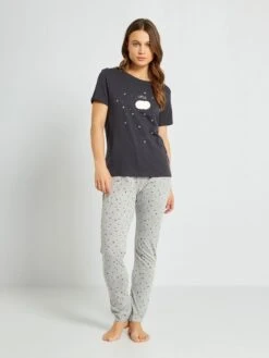 Camiseta De Punto - NEGRO -Zalaris Tienda camiseta de punto negro zn736 2 frb3