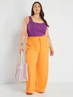 Camiseta De Tirantes Con Botones De Fantasía - Uva -Zalaris Tienda camiseta de tirantes con botones de fantasia uva ahg73 2 frb2