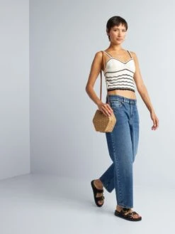 Camiseta De Tirantes De Ganchillo - COMO ESTÁN LAS COSAS -Zalaris Tienda camiseta de tirantes de ganchillo como estan las cosas azz74 1 frb2