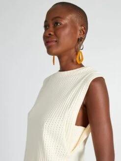 Camiseta De Tirantes De Punto Calado - AS BEIGE -Zalaris Tienda camiseta de tirantes de punto calado as beige azz78 1 frb5