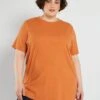 Camiseta Lisa De Canalé - NARANJA -Zalaris Tienda camiseta lisa de canale naranja aer31 1 frb1
