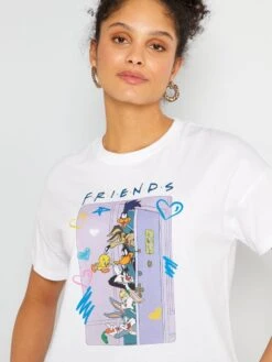 Camiseta 'Looney Tunes' - BLANCO -Zalaris Tienda camiseta looney tunes blanco zq337 1 frb3