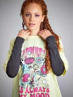 Camiseta Oversize - AMARILLO -Zalaris Tienda camiseta oversize amarillo add07 5 frb3