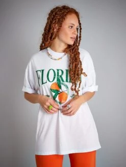 Camiseta Oversize - BLANCO